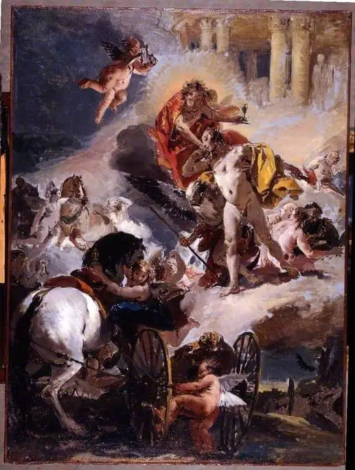 Phaéton e Apolo - Giovanni Battista Tiepolo