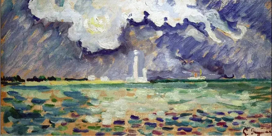 Farol de Gatteville - Paul Signac