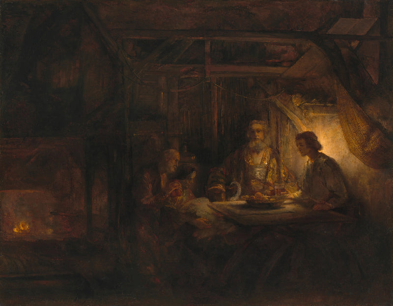 Filémon e Baucis - Rembrandt