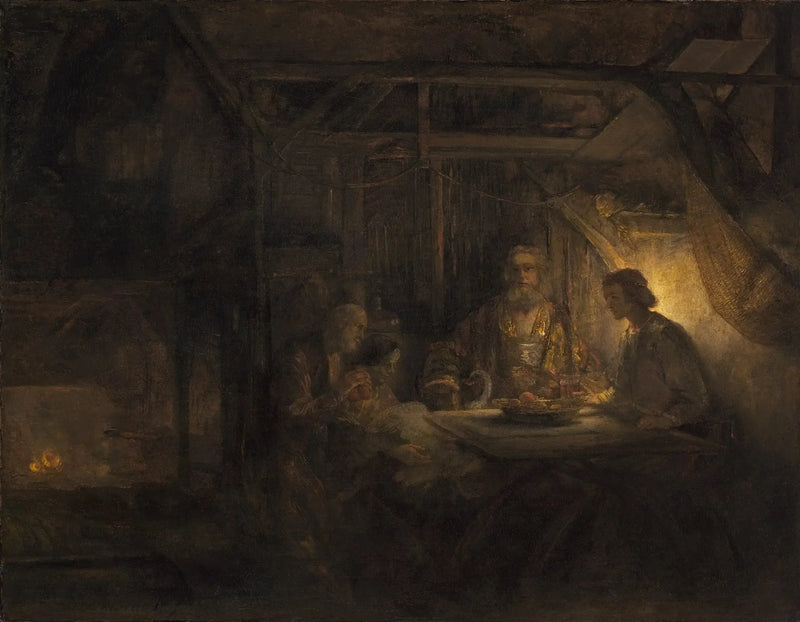 Filémon e Baucis - Rembrandt