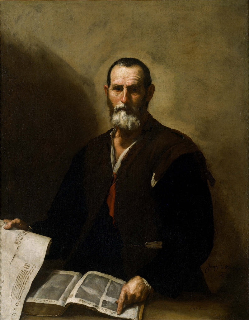 Filósofo Crates - Jusepe de Ribera