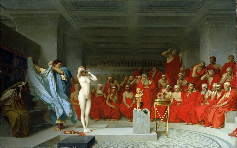 Phryné diante do Aréopago - Jean-Léon Gérôme