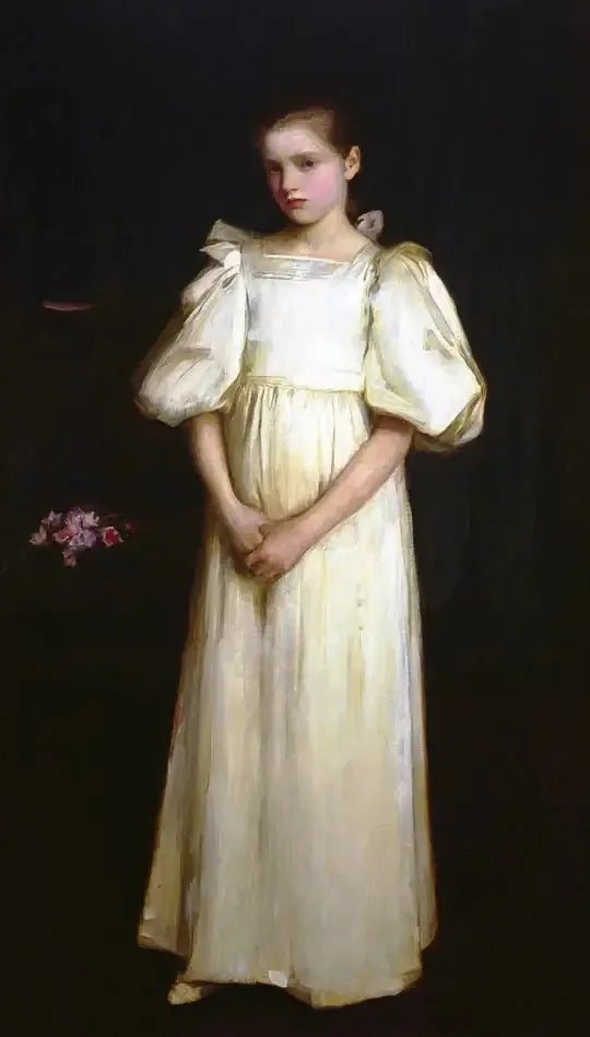 Phyllis Waterlow, a filha caçula de E.Q. Waterlow - John William Waterhouse