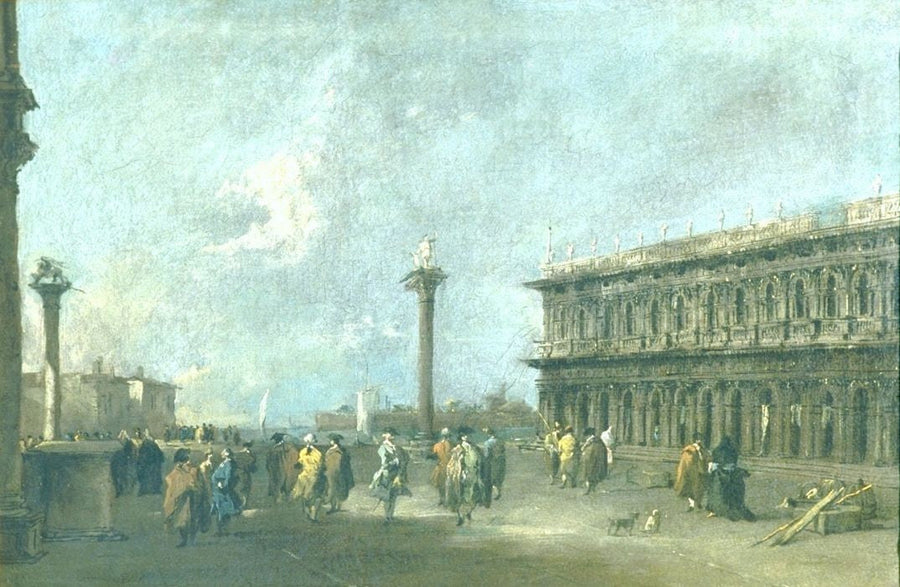 Piazzetta de S. Marco, Veneza - Francesco Guardi