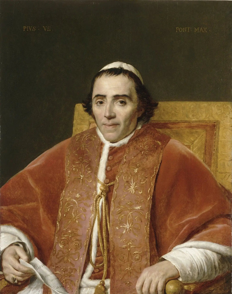 Pio VII, papa (1740-1823) - Jacques-Louis David