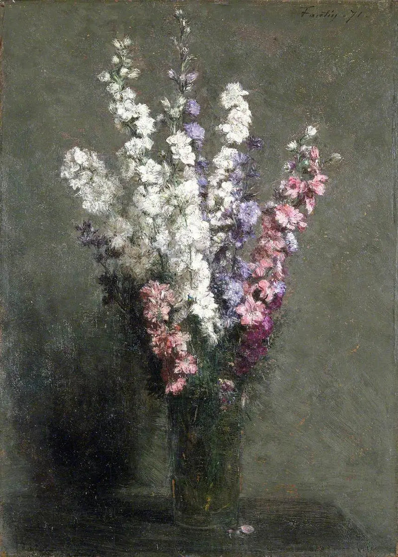 Pés de alouette - Henri Fantin-Latour