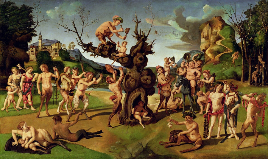 Découverte du miel par Bacchus - Piero di Cosimo
