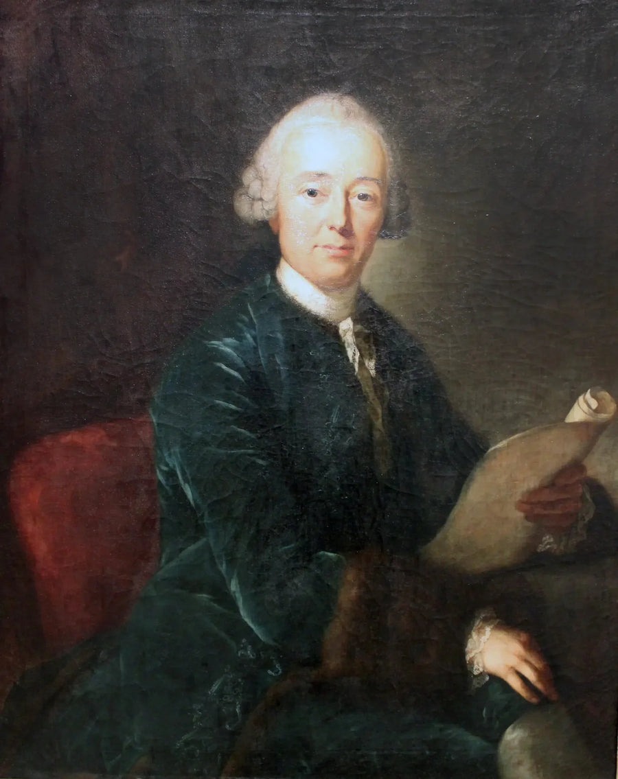 Pierre Auguste de Schönberg, mestre de casa do eleitor da Saxônia - Anton Graff