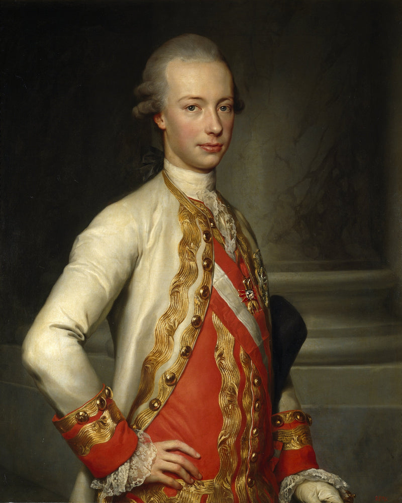 Pierre-Léopold de Habsbourg-Lorraine, grão-duque da Toscana - Anton Raphael Mengs