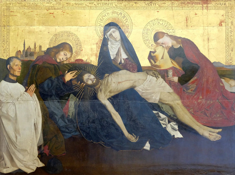 Pietà de Villeneuve-lès-Avignon - Enguerrand Quarton