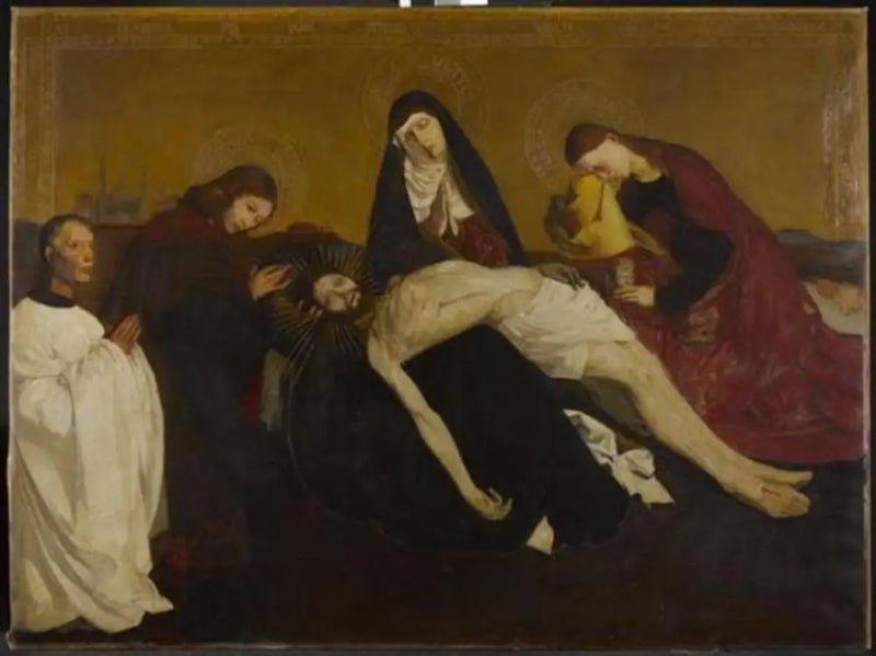 Pietà de Villeneuve-Lés-Avignon - Piet Mondrian