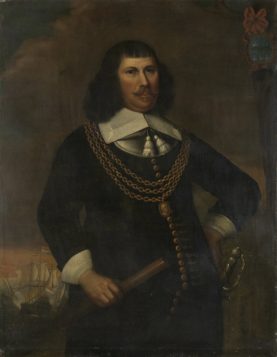 Pieter Florisse (vers 1605-58), vice-amiral du Noorderkwartier - Artiste inconnu du Rijksmuseum