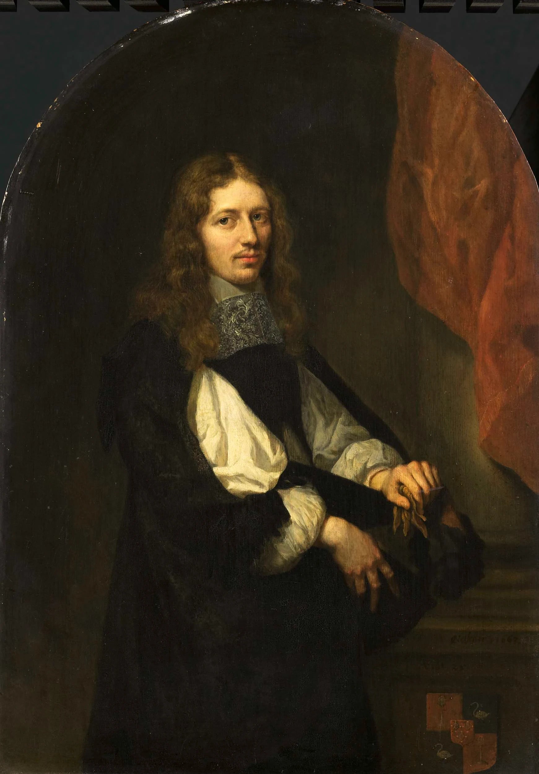 Pieter de Graeff (1638-1707), seigneur de Zuid-Polsbroek, Purmerland et Ilpendam. Échevins d'Amsterdam - Caspar Netscher