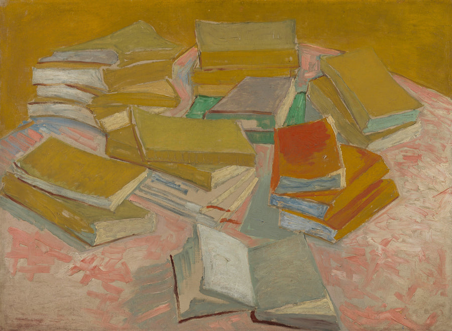 Pilhas de romances franceses - Vincent van Gogh