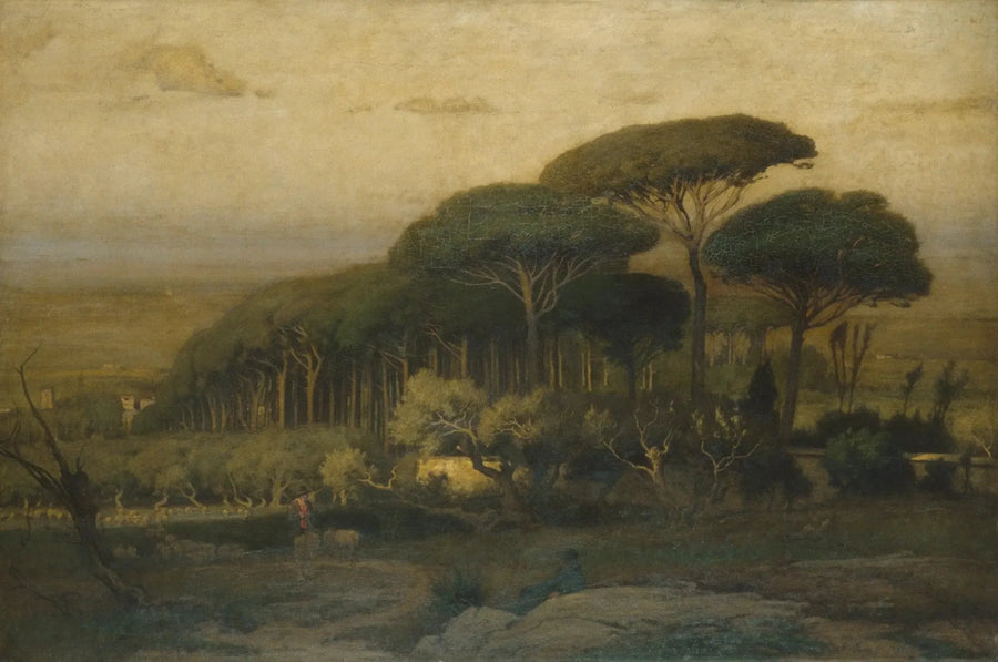 Pinhal da Villa Barberini - George Inness