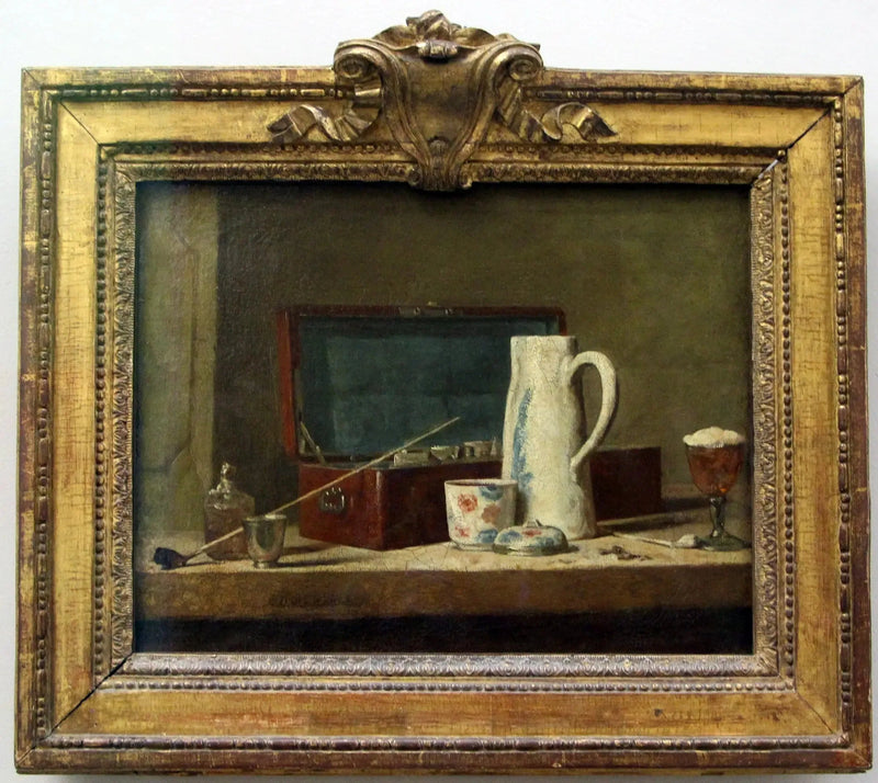 Canos e vaso de beber - Jean Simeón Chardin
