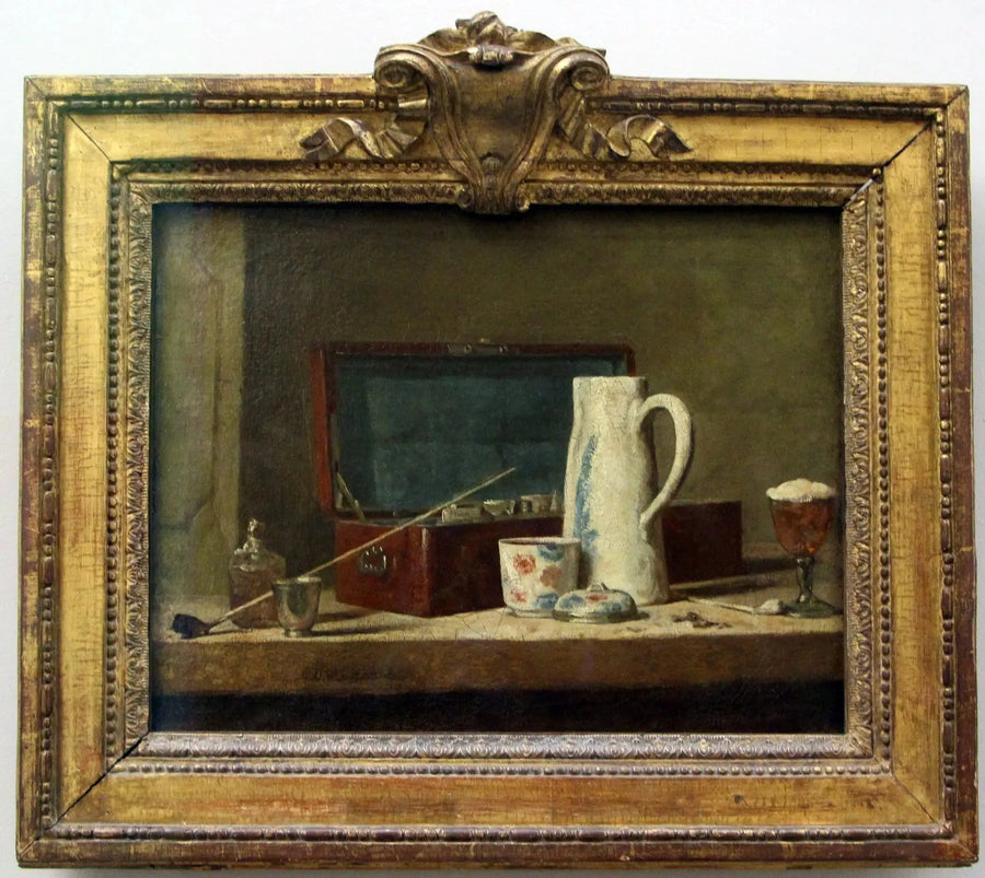 Canos e vaso de beber - Jean Simeón Chardin