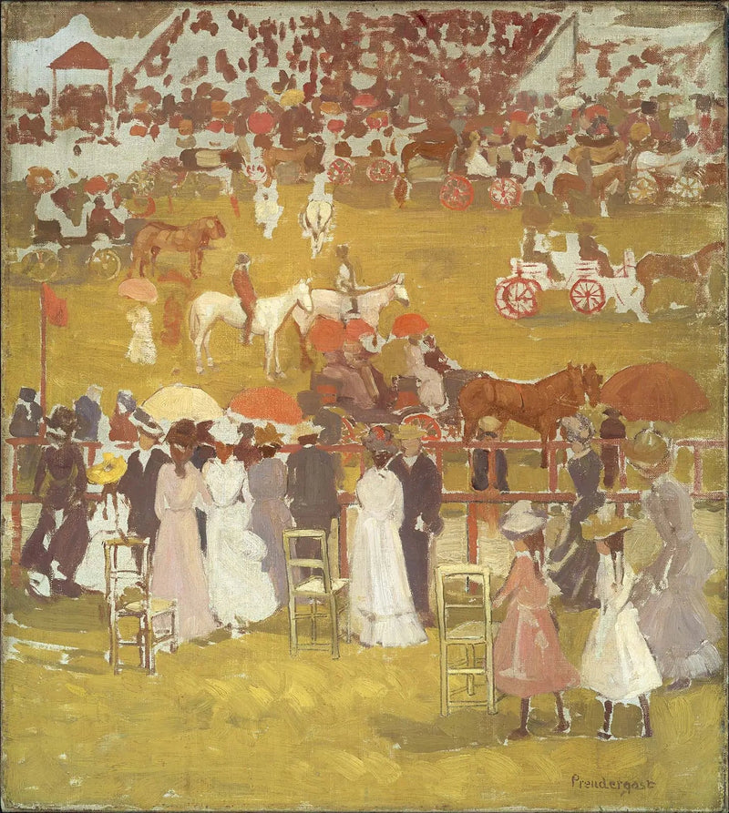Pista de Corrida - Maurice Prendergast