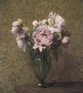 Peônias - Henri Fantin-Latour