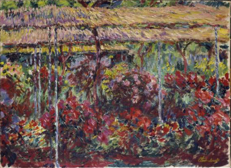Peônias W1141 - Claude Monet