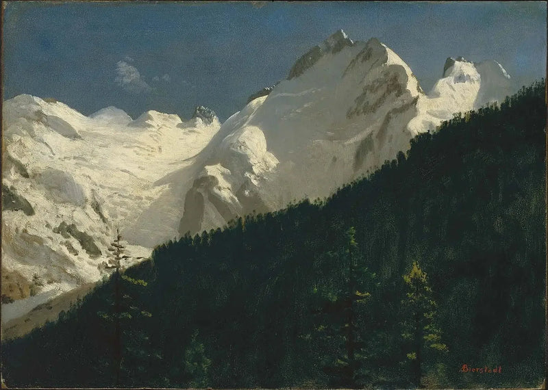 Piz Bernina, Suíça - Albert Bierstadt