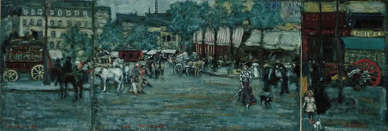 Praça Clichy - Pierre Bonnard