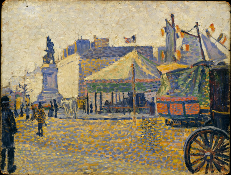 Praça de Clichy - Paul Signac