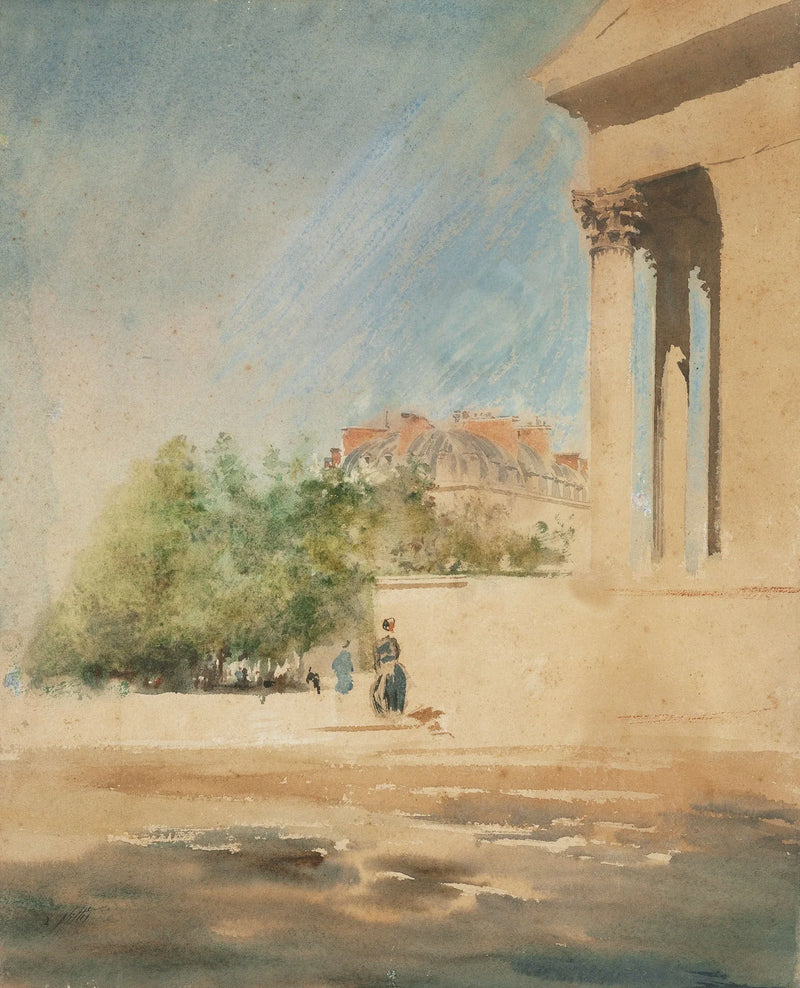 Praça de la Madeleine - II - Giuseppe De Nittis
