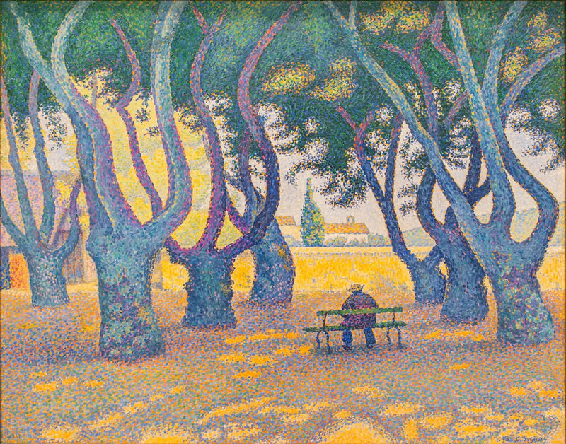 Praça das Lices, Saint-Tropez - Paul Signac