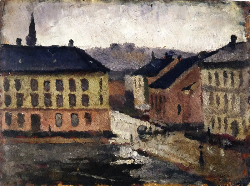 Coloque Olaf Rye para o Sudeste - Edvard Munch