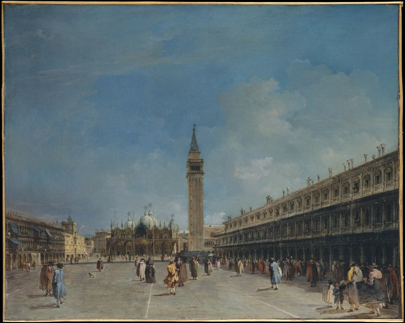 Praça de São Marcos - Francesco Guardi