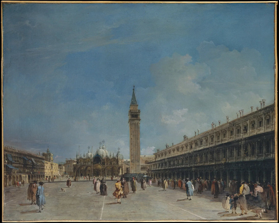 Praça de São Marcos - Francesco Guardi