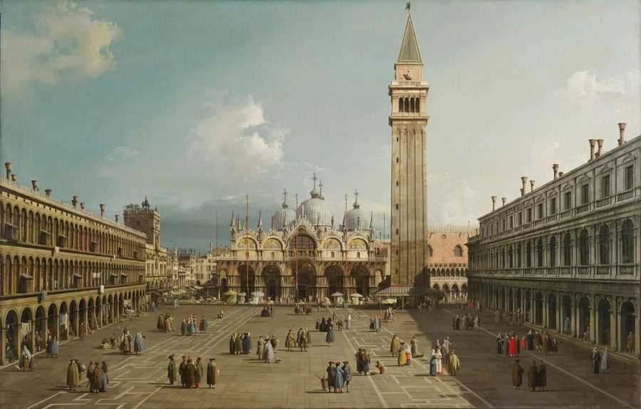 Praça de São Marcos, Veneza - Canaletto