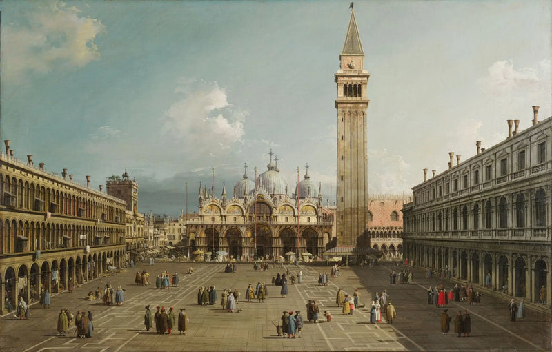 Praça de São Marcos, Veneza - Canaletto