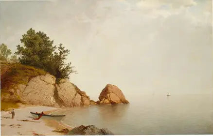 Praia em Beverly - John Frederick Kensett