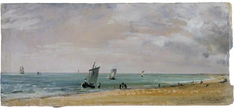 Praia de Brighton - John Constable