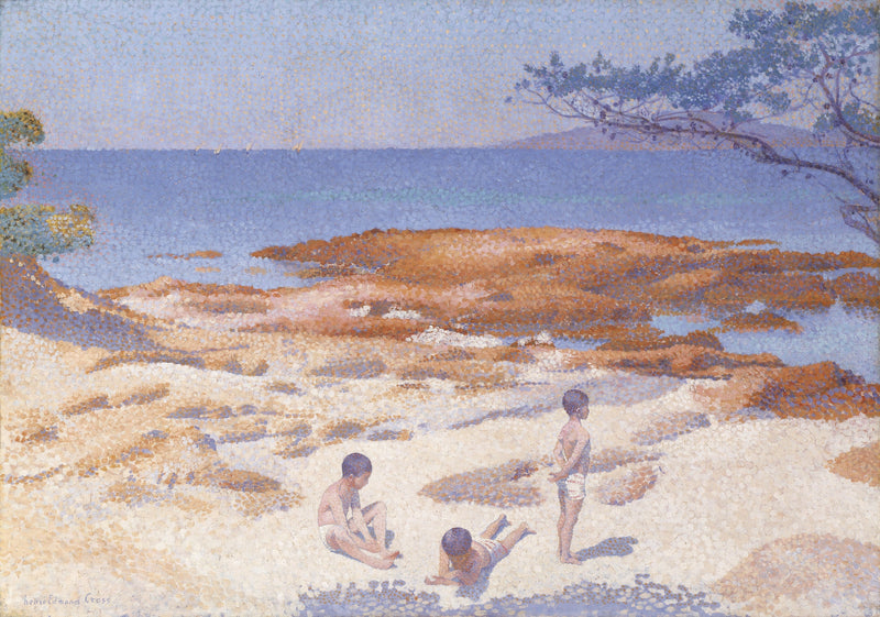 Praia de Cabasson (Baigne-Cul) - Henri-Edmond Cross