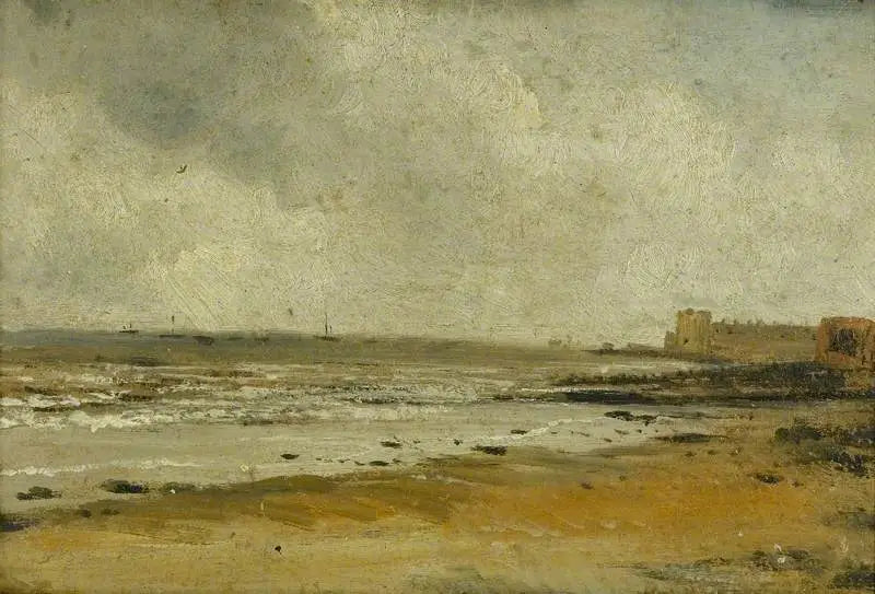 Praia de Harwich, Essex - John Constable