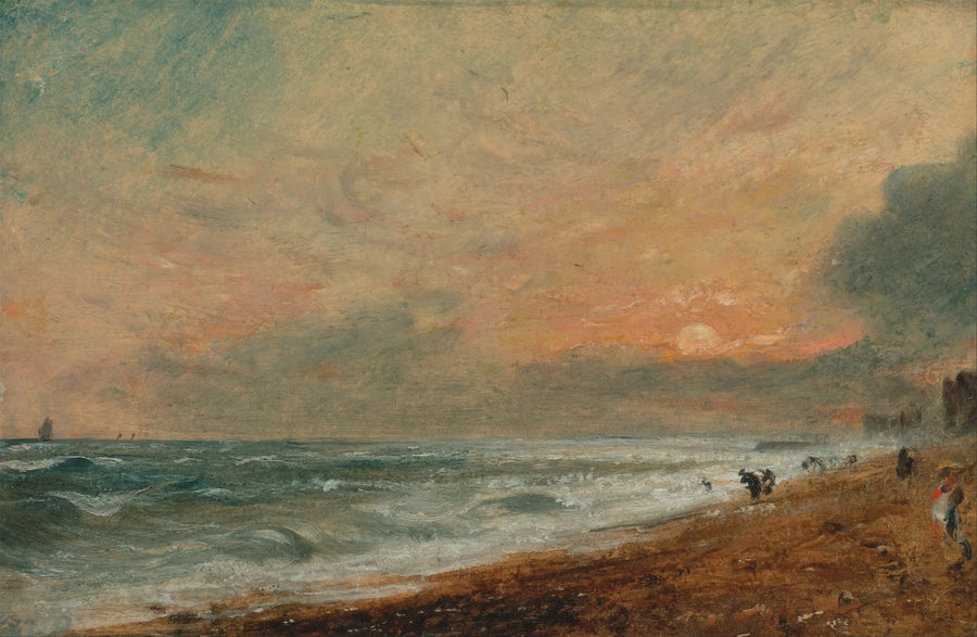 Praia de Hove - John Constable