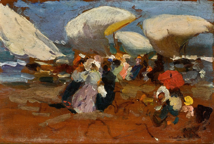 Praia de Valência - Joaquín Sorolla