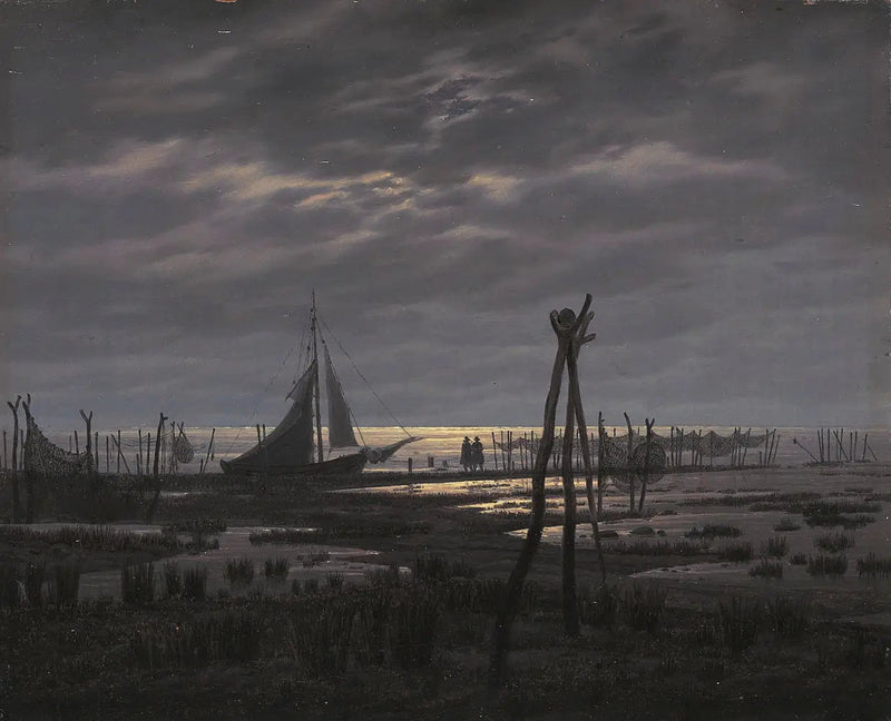 Pântano - Caspar David Friedrich