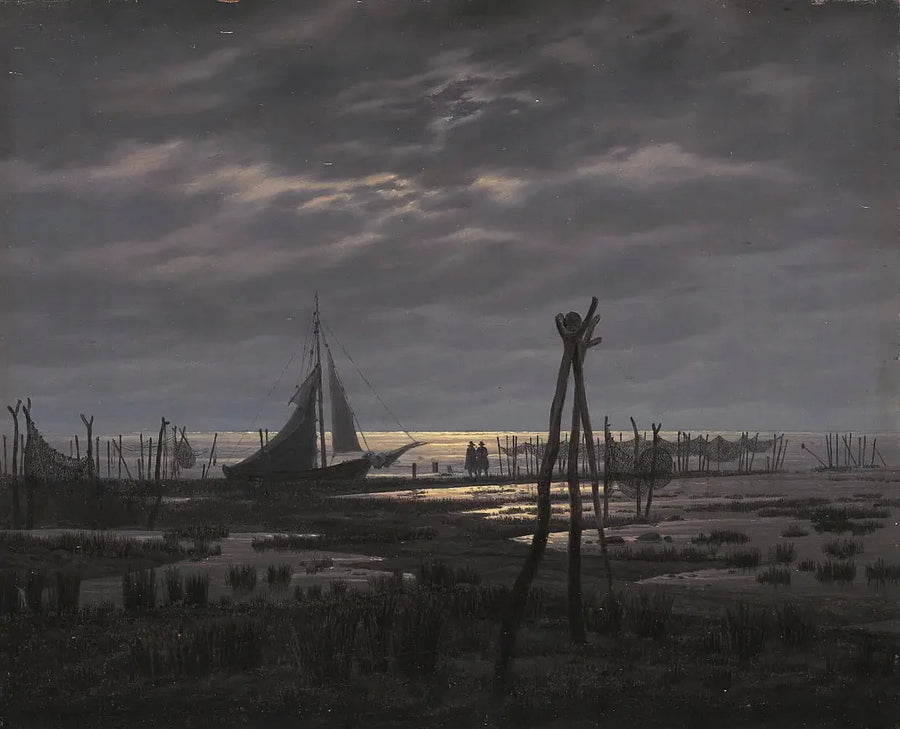 Pântano - Caspar David Friedrich