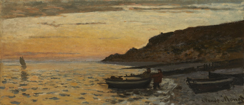 Praia Sainte-Adresse W39a - Claude Monet