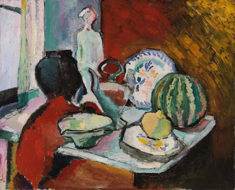 Pratos e Melão (Pratos e melão) - Henri Matisse
