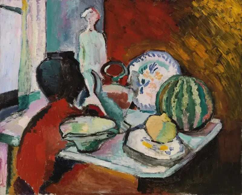 Pratos e Melão (Pratos e melão) - Henri Matisse