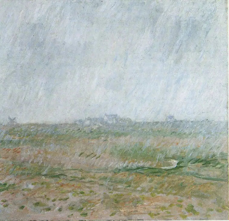 Chuva em Belle-Île - Claude Monet