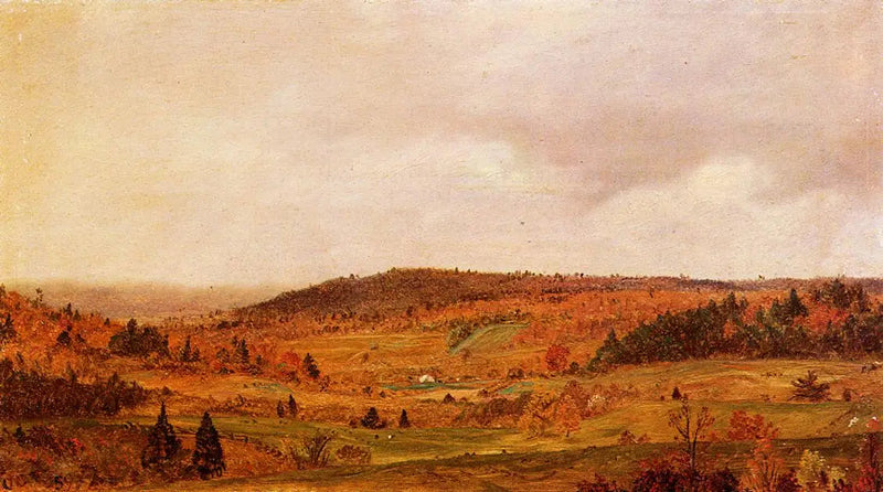 Chuva de Outono - Frederic Edwin Church