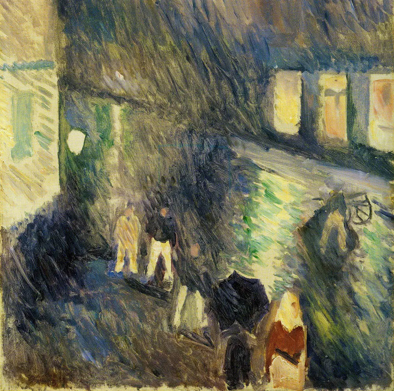 Chuva de outono - Edvard Munch
