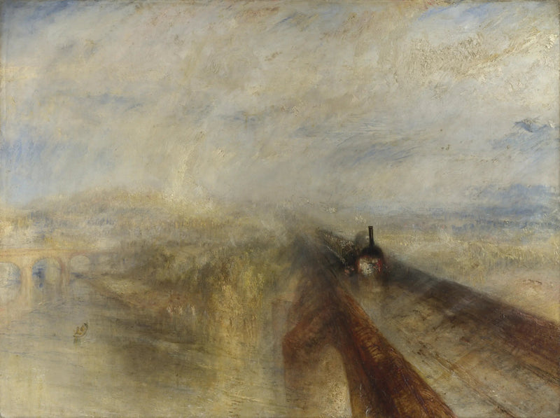 Chuva, Vapor e Velocidade - J. M. W. Turner