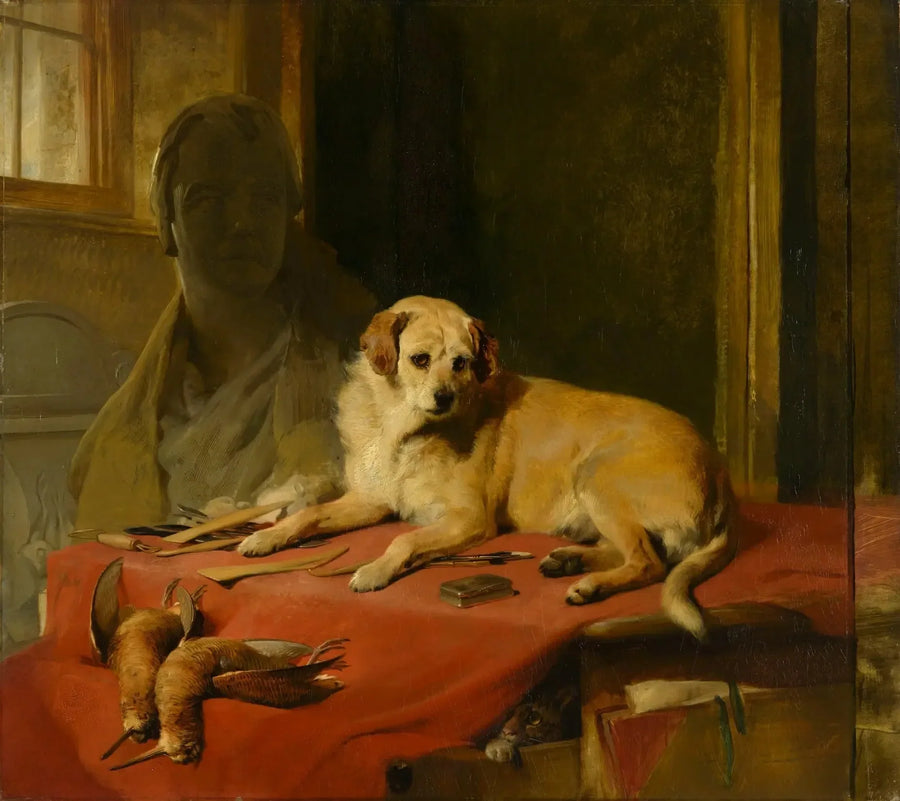 Pena, pincel e serra: o ateliê de Sir Francis Chantrey - Edwin Henry Landseer